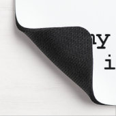 私はマイ・コンピュータを愛します マウスパッド (コーナー)