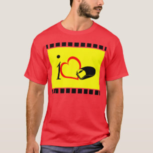 私はマウスが大好き Tシャツ