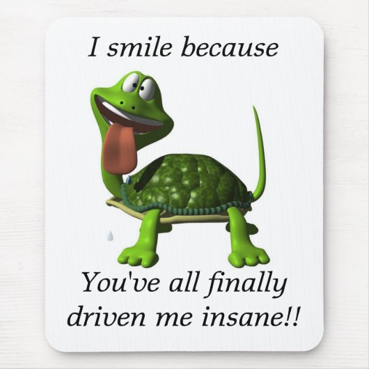 私はマウスパッド微笑します マウスパッド (正面)