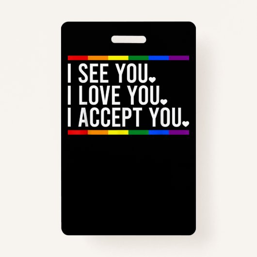 私はマウンド幽霊のよく出るLgbtプライドLgbtヶ月Lgbt Flが大好き バッジ (正面)