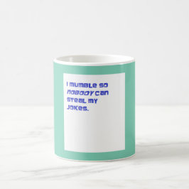 私はマグをぶつぶつ言います コーヒーマグカップ