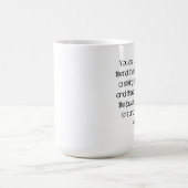 私はマグを恋しく思います コーヒーマグカップ (中央)