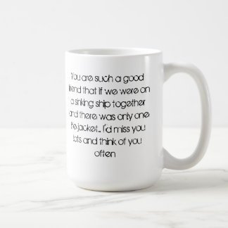 私はマグを恋しく思います コーヒーマグカップ