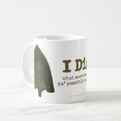 私はマグを掘ります コーヒーマグカップ (正面左)