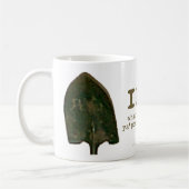 私はマグを掘ります コーヒーマグカップ (左)