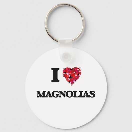 私はマグノリアスが大好き キーホルダー (正面)