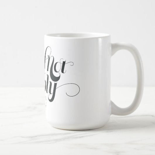 私はマグ従いません コーヒーマグカップ (右)