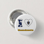 私はマサチューセッツが大好き 缶バッジ (正面&裏面)