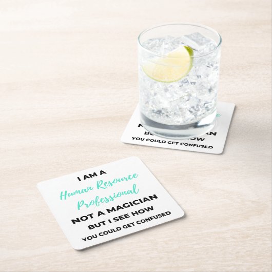 私はマジシャンではなく人材プロフェッショナルである2 スクエアペーパーコースター (インサイチュ)