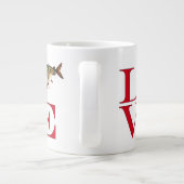 私はマスキーが大好き ジャンボコーヒーマグカップ (裏面)