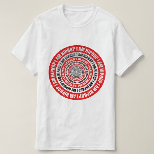 私はマックスへのヒップホップが大好き Tシャツ (デザイン正面)