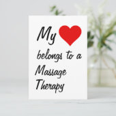 私はマッサージのセラピーカードに属している カード (スタンド正面)