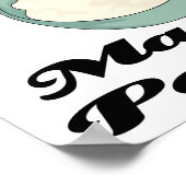 私はマッ信じシュポテトを食べた ポスター (角)