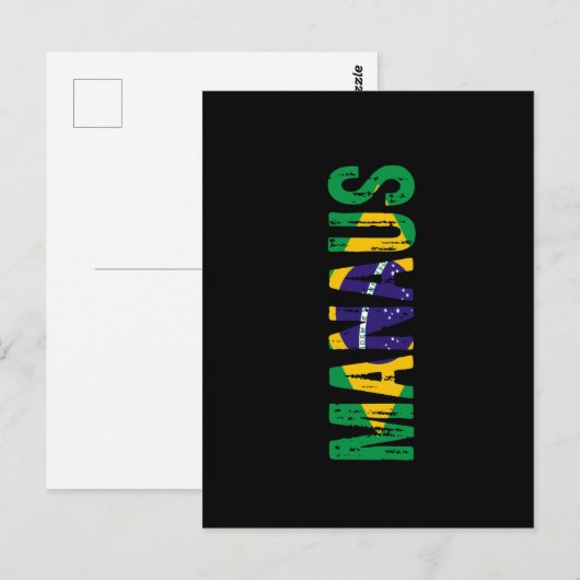 私はマナウスが大好き ポストカード (正面/裏面)