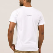私はマナティーのTシャツを愛します Tシャツ (裏面)