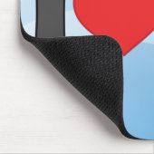 私はマナティーを愛します マウスパッド (コーナー)