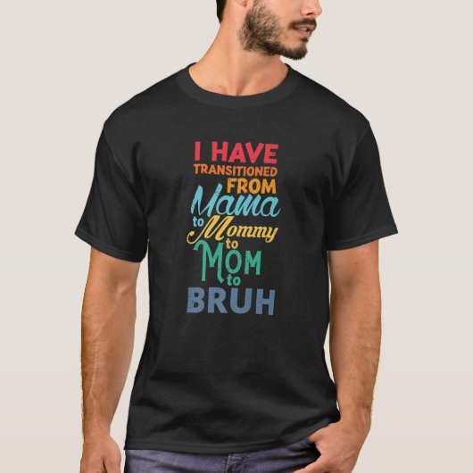 私はママからママへBへ移行した Tシャツ (正面)