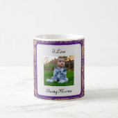 私はママになるのが大好き コーヒーマグカップ (中央)