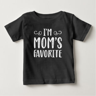 私はママのお気に入りのよ ベビーTシャツ