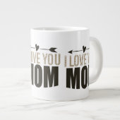私はママのマグが大好き ジャンボコーヒーマグカップ (正面右)