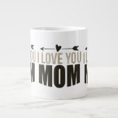 私はママのマグが大好き ジャンボコーヒーマグカップ (正面)