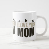 私はママのマグが大好き ジャンボコーヒーマグカップ (右)