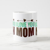 私はママのマグが大好き ジャンボコーヒーマグカップ (正面)