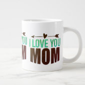 私はママのマグが大好き ジャンボコーヒーマグカップ (右)