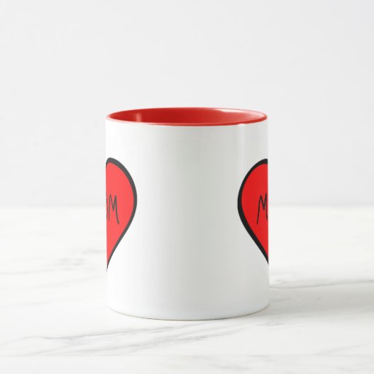 私はママのマグが大好き マグカップ (中央)