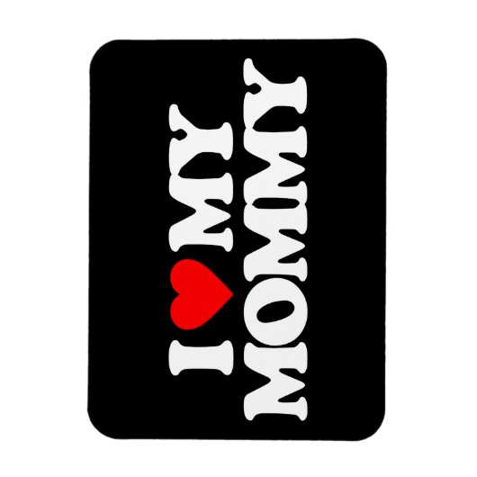 私はママを愛している マグネット (縦)