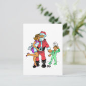 私はママキスのサンタクロースを見た シーズンポストカード (スタンド正面)