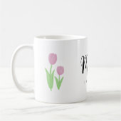 私はママママグが大好き コーヒーマグカップ (左)