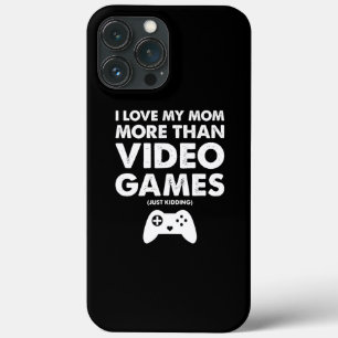 私はママ大好きビデオゲーム男の子10代の達  iPhone 13 PRO MAXケース