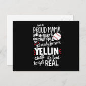 私はママ誇りを持ったでベビーの現場にいる 案内ポストカード (正面/裏面)