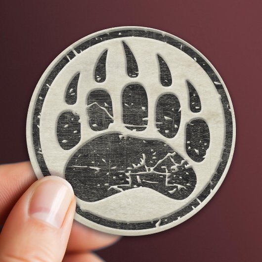 私はママ・グリズリーだ ラウンドシール