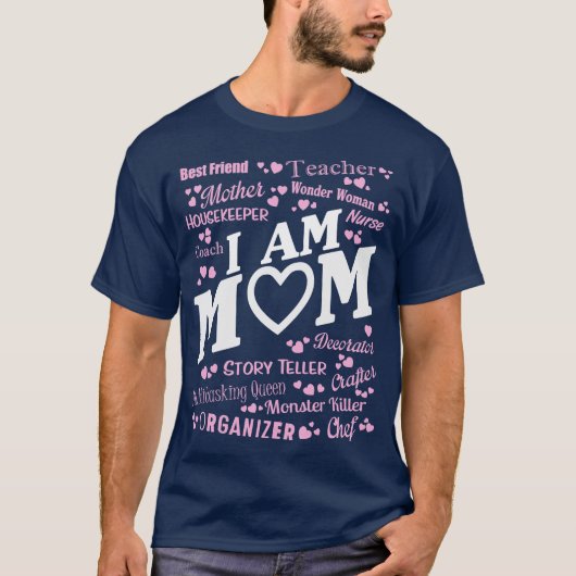 私はママ Tシャツ (正面)