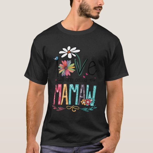 私はマモーと呼ばれるのが大好きだ Tシャツ (正面)