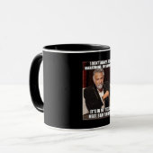 私はマラソンを…常に走りません マグカップ (正面左)