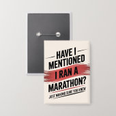 私はマラソン走を言った 缶バッジ (正面/裏面)