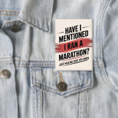 私はマラソン走を言った 缶バッジ (インサイチュ)