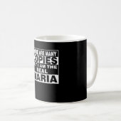 私はマリアおもしろい個人のパーソナライズされた贈り物 コーヒーマグカップ (正面右)