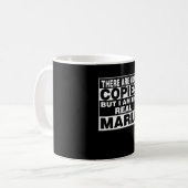 私はマリアおもしろい個人のパーソナライズされた贈り物 コーヒーマグカップ (正面左)