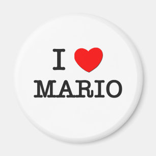 私はマリオを愛します マグネット