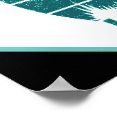 私はマリングリーンの馬が大好き ポスター (角)