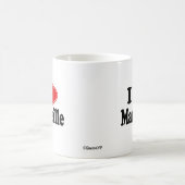 私はマルセーユを愛します コーヒーマグカップ (中央)