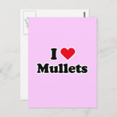 私はマレットが大好きです ポストカード (正面/裏面)