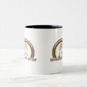 私はマレットにちょうど時間を必要とします ツートーンマグカップ (中央)