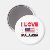 私はマレーシアが大好き マグネット (正面/裏面)