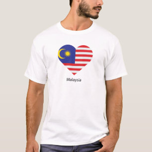私はマレーシアが大好き Tシャツ