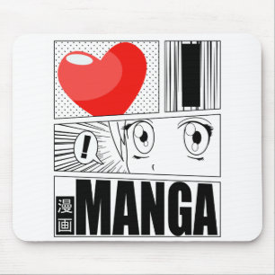 私はマンガを愛します マウスパッド